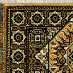 Dollhouse Miniature Large Size Area Rug , Real Wool Carpet 15" x 9"
