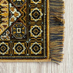 Dollhouse Miniature Large Size Area Rug , Real Wool Carpet 15" x 9"