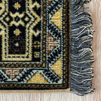 Dollhouse Miniature Large Size Area Rug , Real Wool Carpet 15" x 9" - Z8