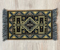 Dollhouse Miniature Large Size Area Rug , Real Wool Carpet 15" x 9" - Z8