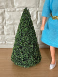 Dollhouse Tall Evergreen Tree 3.5 Inch Tall - I048