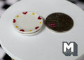 1:12 Dollhouse Supplies Miniature Plate set of 2 - A075