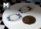 1:12 Dollhouse Supplies Miniature Plate set of 2 - A075
