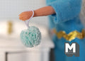 1/12 Dollhouse miniature bath sponge (mint green) - F037