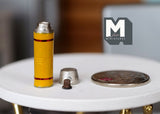 1:12 Dollhouse Supplies Miniature Metal Water Bottle E041