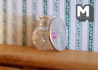 1:12 Scale Dollhouse Miniature Scalloped Edge Glass Vase  - A100