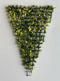 Dollhouse Supplies Miniature Flowering Trellis Plants / Vines 2 Inch Tall (Yellow) - I048