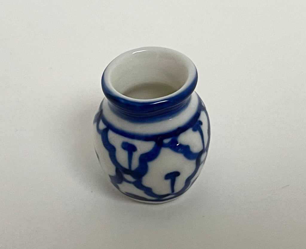 1:12 Dollhouse Miniature Clay Pottery Planter, clay flower pot, gardening 1 12 scale miniature plants - A067