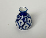 Dollhouse Vase 1:12 Scale Miniature Ceramic Flower Vase - A067