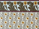 1:12 Dollhouse Supplies Miniature Sunflower Wallpaper