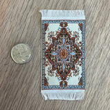 1:12 Dollhouse Area Rug , Miniature Carpet , Miniature Area Rug - Set of 2 - D082