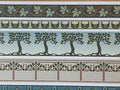 1:12 Scale Miniature Arts and Crafts Wallpaper Border Sheet, 15 Strips in 5 Designs, 18-1/8 x 11-7/16 inch, DIY Dollhouse Supply