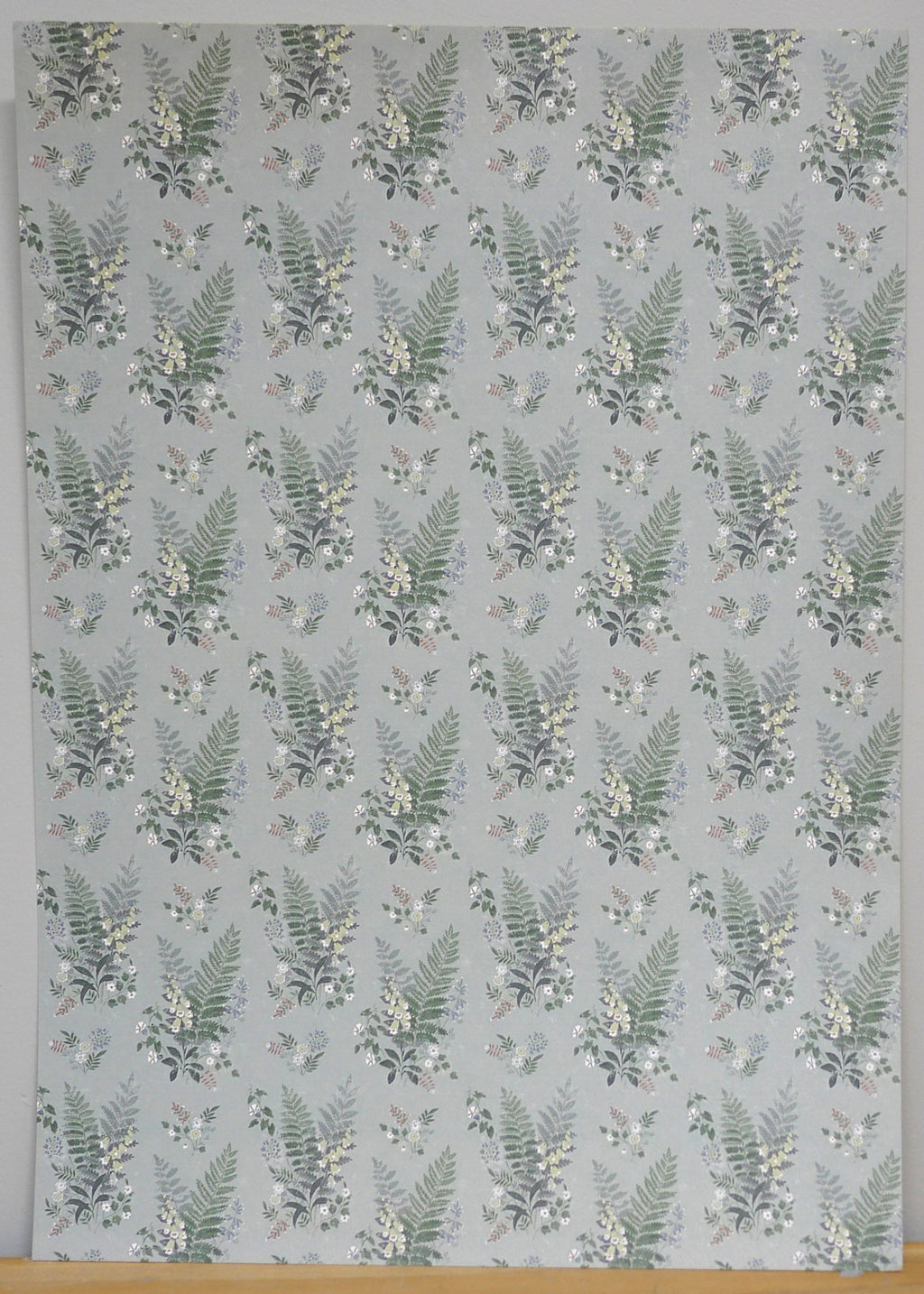 1:12 Miniature Plant Flower Wallpaper Sticker , Dollhouse Supplies Plant Wallpaper Sticker 8" x 11" - Z3