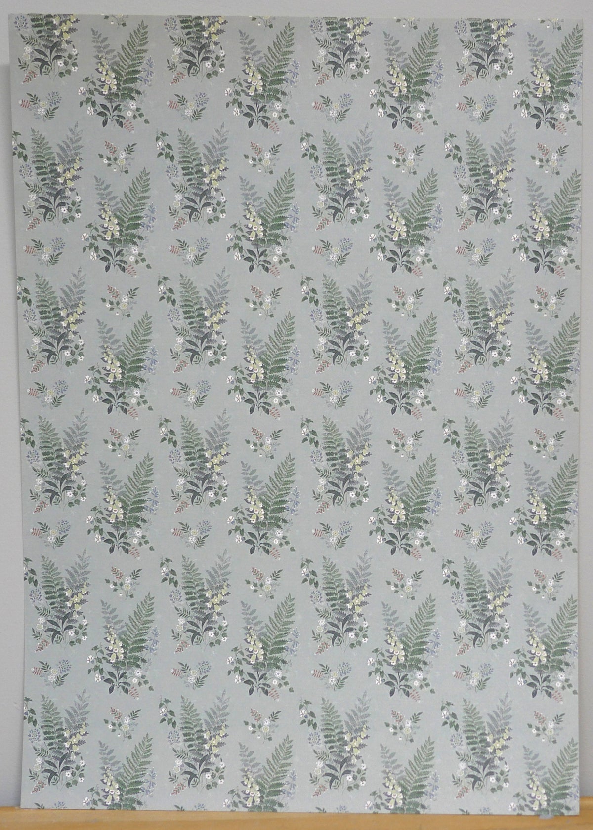 1:12 Miniature Plant Flower Wallpaper Sticker , Dollhouse Supplies Plant Wallpaper Sticker 8" x 11" - Z3