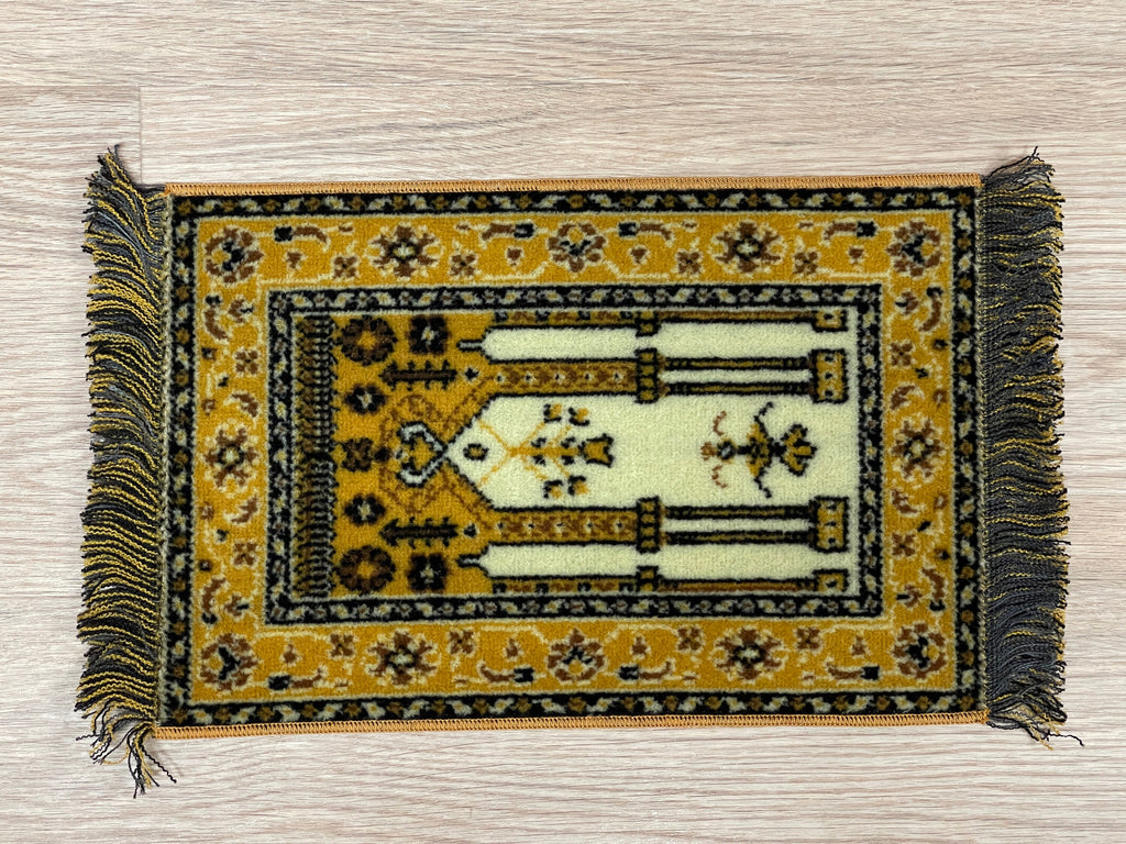 Dollhouse Miniature Large Size Area Rug , Real Wool Carpet 15" x 9" - Z8