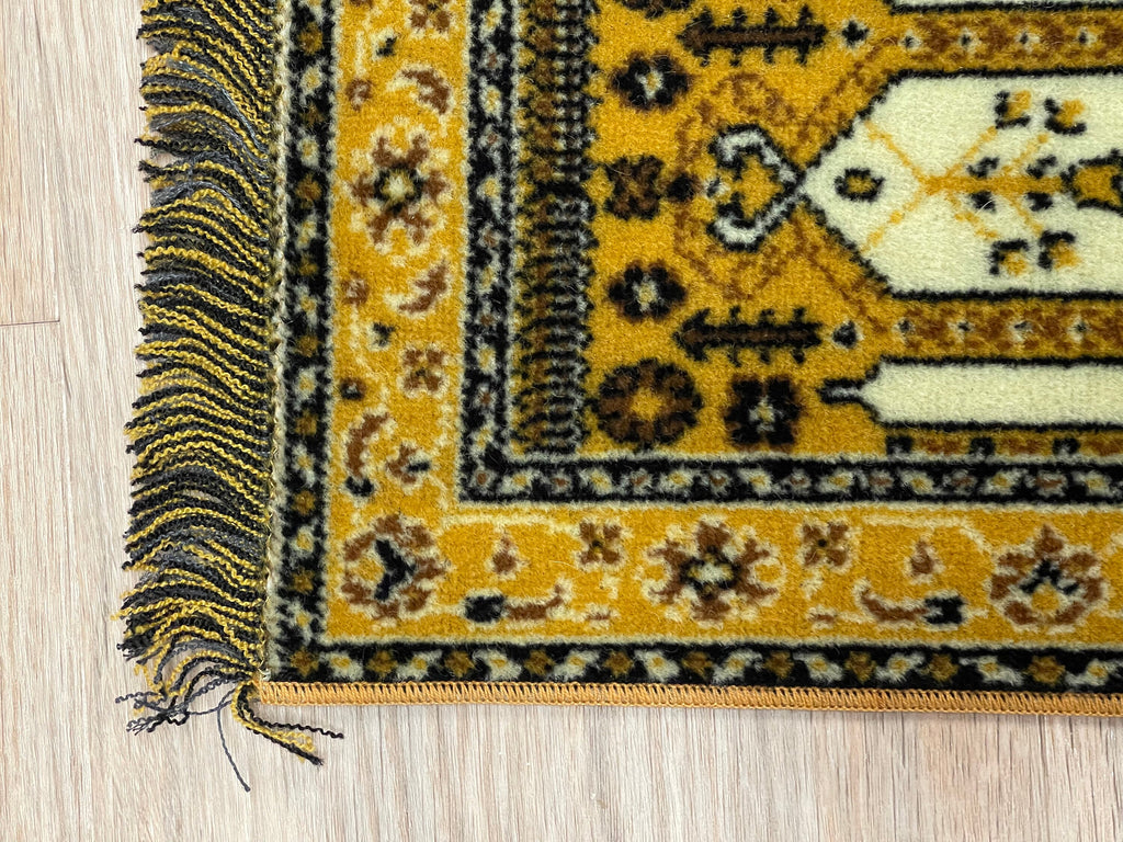 Dollhouse Miniature Large Size Area Rug , Real Wool Carpet 15" x 9" - Z8