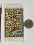 Dollhouse Area Rug 1:12 Scale Miniature Carpet Area Rug Set of 2 D082