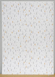 1:12 Miniature Moon and star Wallpaper Sticker , Dollhouse Supplies moon and star Wallpaper Sticker , 8" x 11"