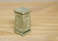 1:12 Dollhouse Miniatures Pedestal for Plants Ferns Decoration Grey- B069