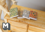 1:12 Dollhouse Supplies miniature Book set of 4 (can open) - C035