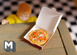 1:12 Dollhouse Miniature Pizza with Box - E020