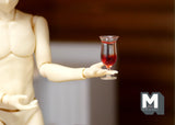 1:12 Dollhouse Miniature wine set of 2 (B)- E085