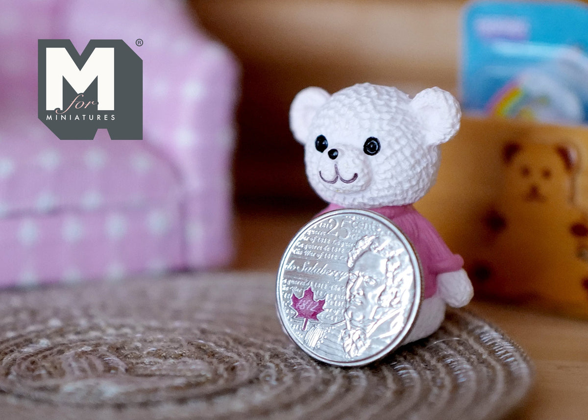 Dollhouse Supplies miniature Bear 4cm(H) x 3.3cm(L) - G026