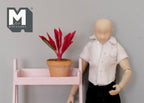 Dollhouse Supplies potted plants dolls house decoration living room 1 12th scale miniature - H029
