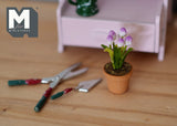 Dollhouse Supplies potted flower, dolls house tulip, decoration living room 1 12th scale miniature - F084