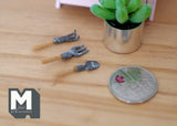 1:12 Dollhouse miniature gardening short tools set of 3 - F076