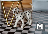 1:12 Dollhouse Supplies Miniature Dalmation, Big Brother 1 12th pet miniature animal pet - C062