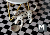 1:12 Dollhouse Supplies Miniature Dalmation, Big Brother 1 12th pet miniature animal pet - C062