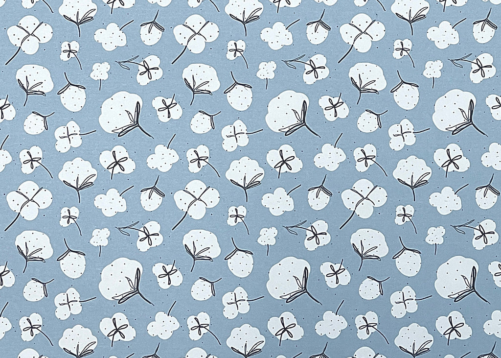 1:12 Miniature Flower Wallpaper Sticker , Dollhouse Supplies Flower Wallpaper Sticker , 8" x 11" - Z3