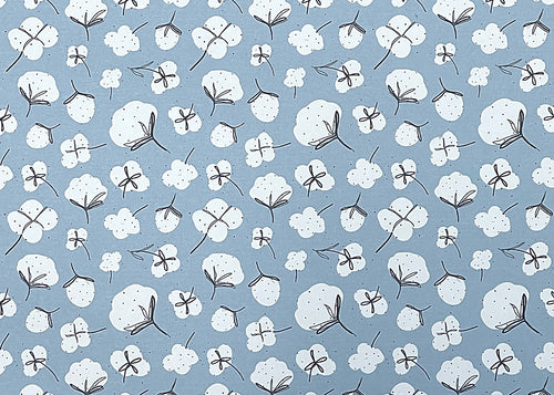 1:12 Miniature Flower Wallpaper Sticker , Dollhouse Supplies Flower Wallpaper Sticker , 8" x 11" - Z3
