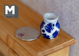 1:12 Dollhouse Supplies Miniature Clay Pottery Planter, clay flower pot, gardening 1 12 scale miniature plants - B088
