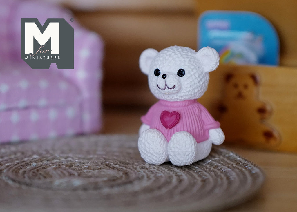 Dollhouse Supplies miniature Bear 4cm(H) x 3.3cm(L) - G026