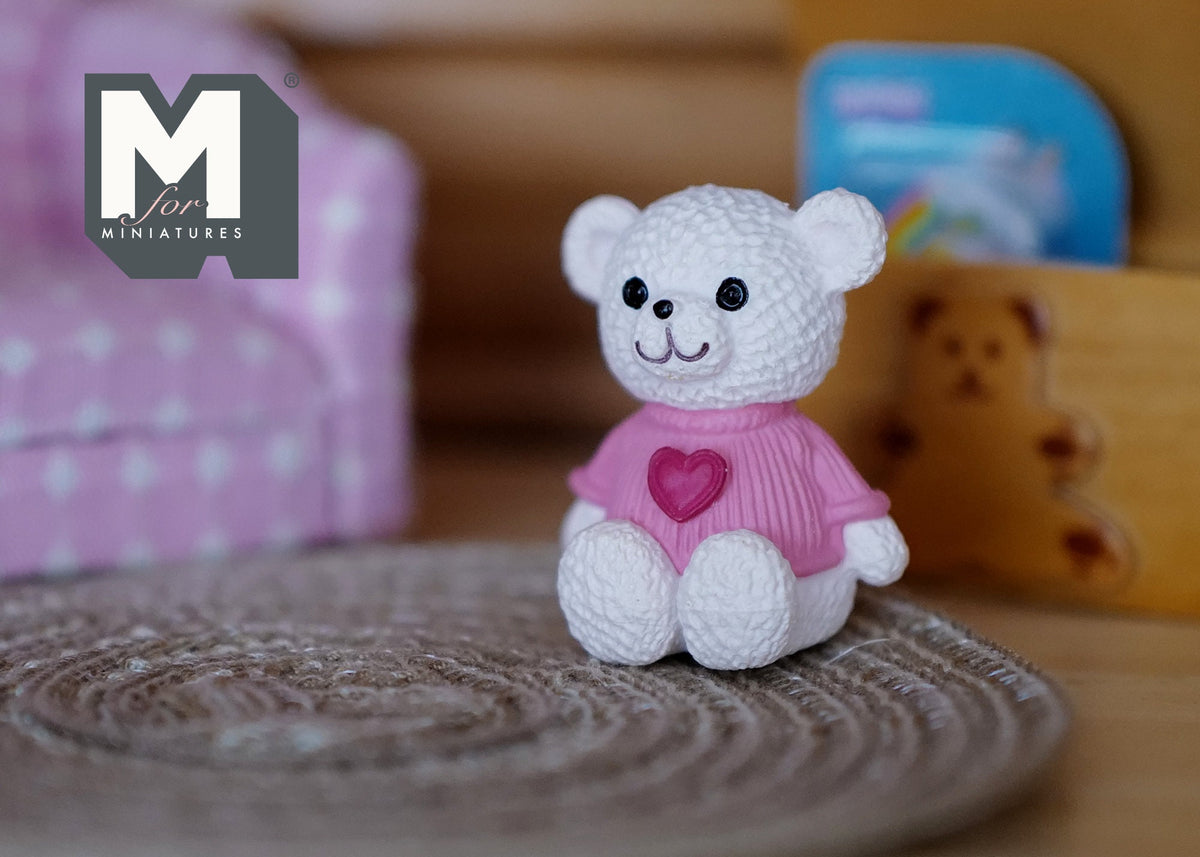 Dollhouse Supplies miniature Bear 4cm(H) x 3.3cm(L) - G026