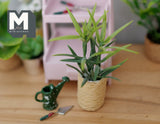 Dollhouse Supplies potted plants dolls house decoration living room 1 12th scale miniature - B072