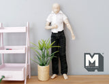 Dollhouse Supplies potted plants dolls house decoration living room 1 12th scale miniature - B072
