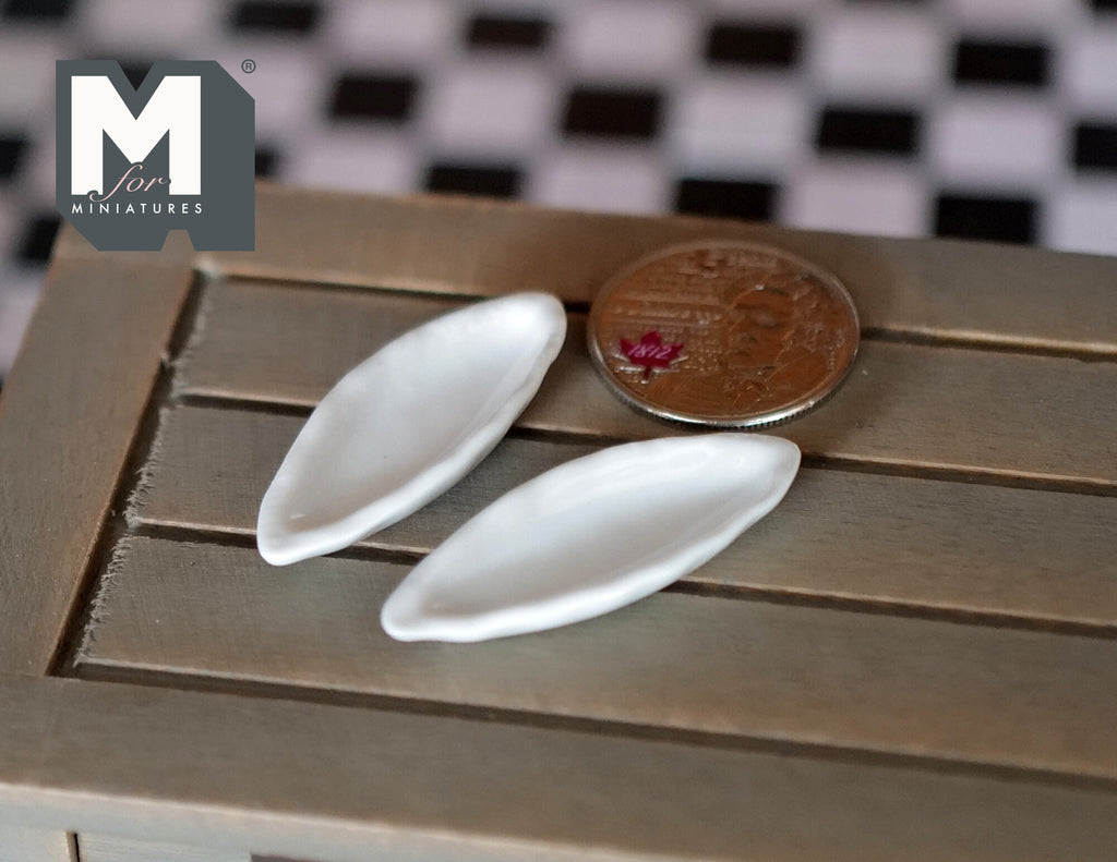 1:12 Dollhouse Supplies Miniature Plate set of 2 - A073