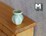 1:12 Dollhouse Supplies Miniature Clay Pottery Planter, clay flower pot, gardening 1 12 scale miniature plants - B080