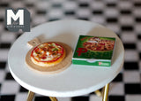 1:12 Dollhouse Miniature Pizza on Board with Box E075