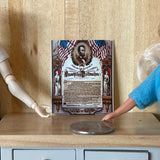 Miniature Emancipation Proclamation Replica Piece 1.5"(W) x 1-3/4"(H) F055