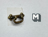 Dollhouse Miniature Oval Drop Handle Bar Drawer Pull 1 Piece Pack
