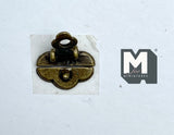 1:12 Dollhouse Supplies Miniature Metal Trunk Lock , Price per pair (top & bottom) (Brass) C050