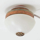 1:12 Dollhouse Miniature Round Ceiling Lamp , Ceiling Light with 12V Power Plug K045