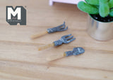 1:12 Dollhouse miniature gardening short tools set of 3 - H035