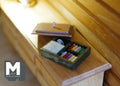 Dollhouse needlework box set dolls house stitching kit 1 12th scale miniature - C075