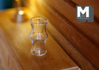 1:12 Scale Miniature Glass Vase, Curved Hourglass Shape, 1-3/16 inch tall, DIY Dollhouse Supply (A19)