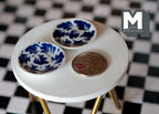 1:12 Dollhouse Supplies Miniature Plate set of 2 - A075